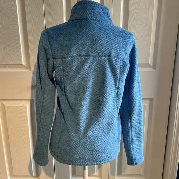 Patagonia Re-Tool Blue Snap T Pullover Fleece Pullover Jacket Womens Size Small - Picture 2 of 5